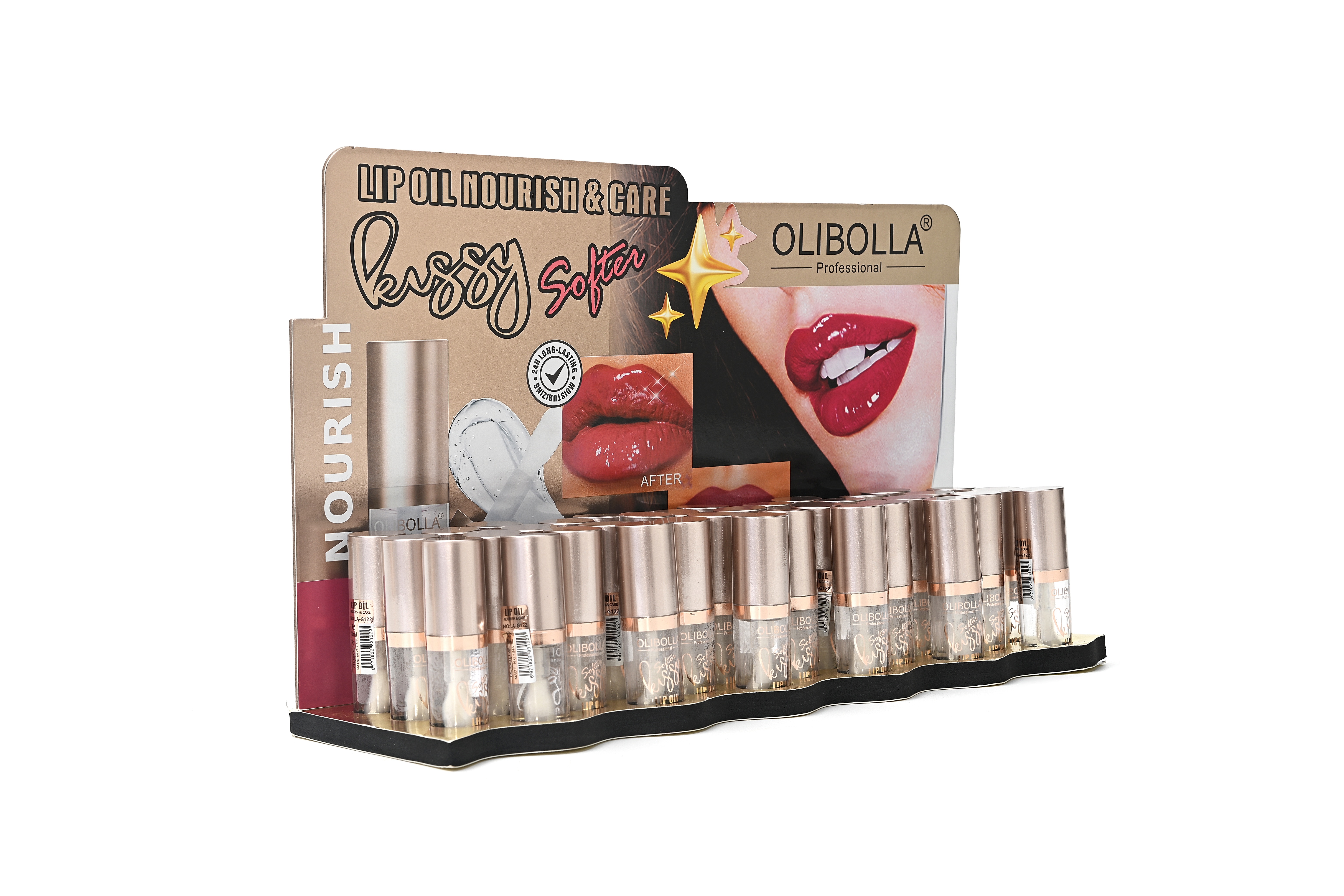 The new LA-G122 lip oil, which is popular in Europe and America for its long-lasting moisturizing and lip plumping effects, is selling well in foreign trade exports