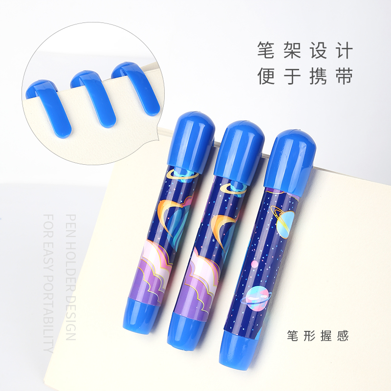 Weibo Children's cute cartoon portable sliding eraser student stationery leaves no marks, is easy to erase, has little debris and is clean Application Scenario