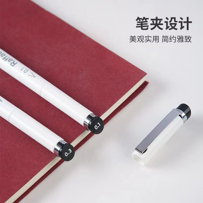 Rafael Pen Student Black anime and Manga Design Waterproof Outlining Pen Hand-drawn set Cherry Blossom Application Scenario