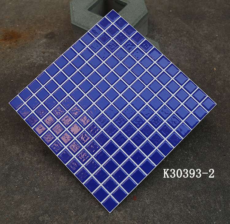 泳池瓷砖，马赛克瓷砖，蓝色瓷砖