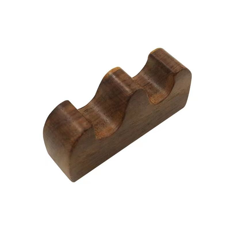 Chicken wing wood brush rest, solid wood brush writing platform, four treasures of the study, calligraphy supplies, decorative items, pen holder Item Picture