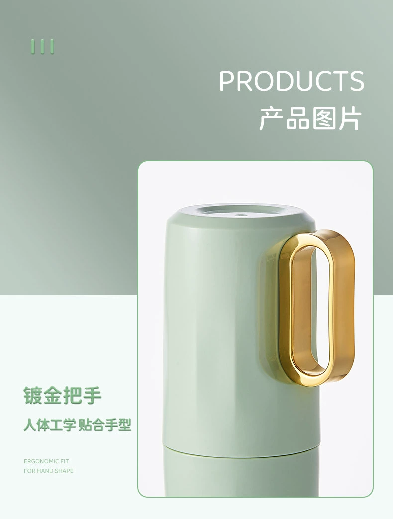 W52-5779 Gold-plated mouthwash cup, couple's convenient toothbrush cup, Travel toothbrush box, toothpaste storage box detail image 10