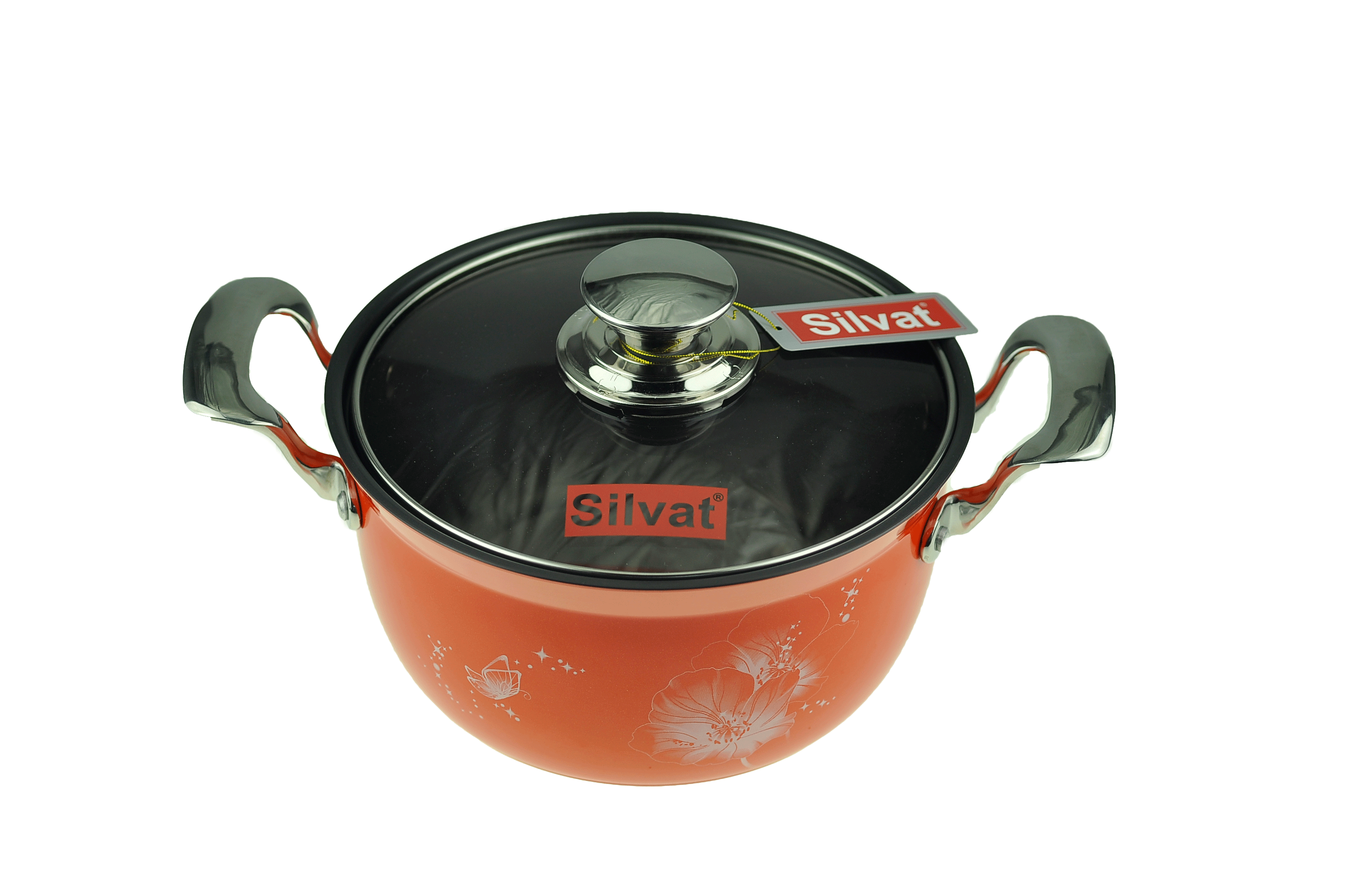 Código de cocina corea original importado naranja universal alta pureza doble mango olla de sopa 24cm pic 4