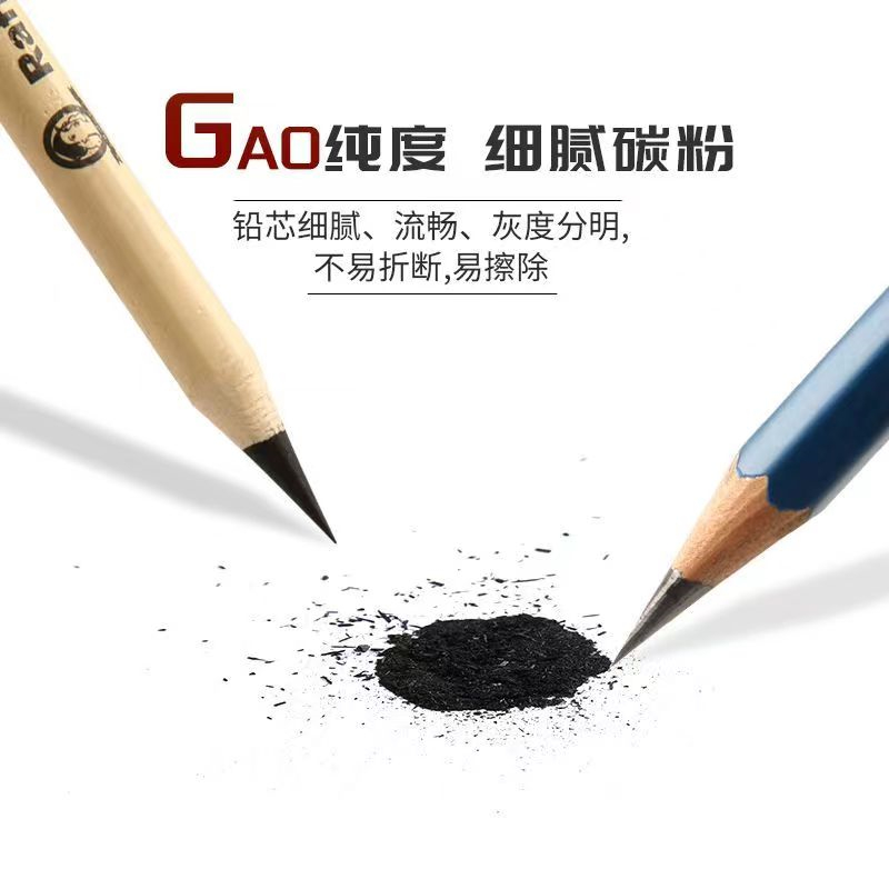 Rafael 14b Sketch Pencil Set 2B, 4B, 6B, 8B Sketch Drawing Pens, 12b soft and hard Charcoal pencils, specifically for art students Application Scenario