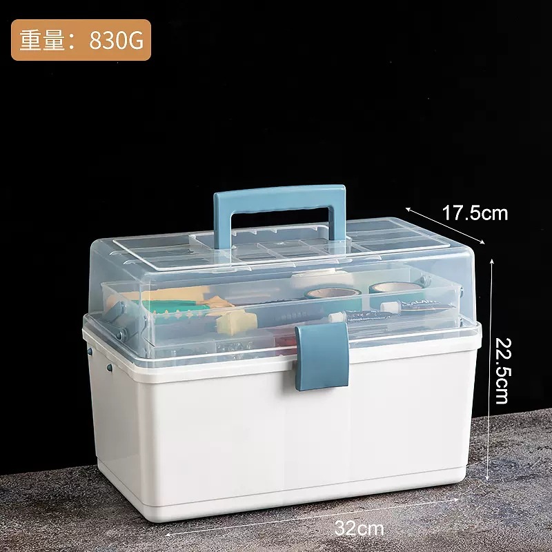 J52-BN-2211 Hardware Tool Storage Box, portable multi-functional electrician toolbox, large-capacity hardware organization box, Toolbox, household zoned storage box, large-capacity portable electrician hardware parts storage box detail image 15