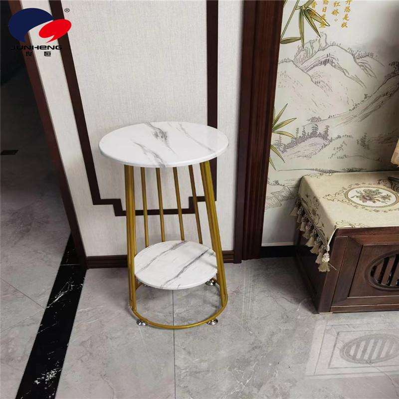 客厅小茶几/轻奢家用小茶几/收纳小圆茶几产品图