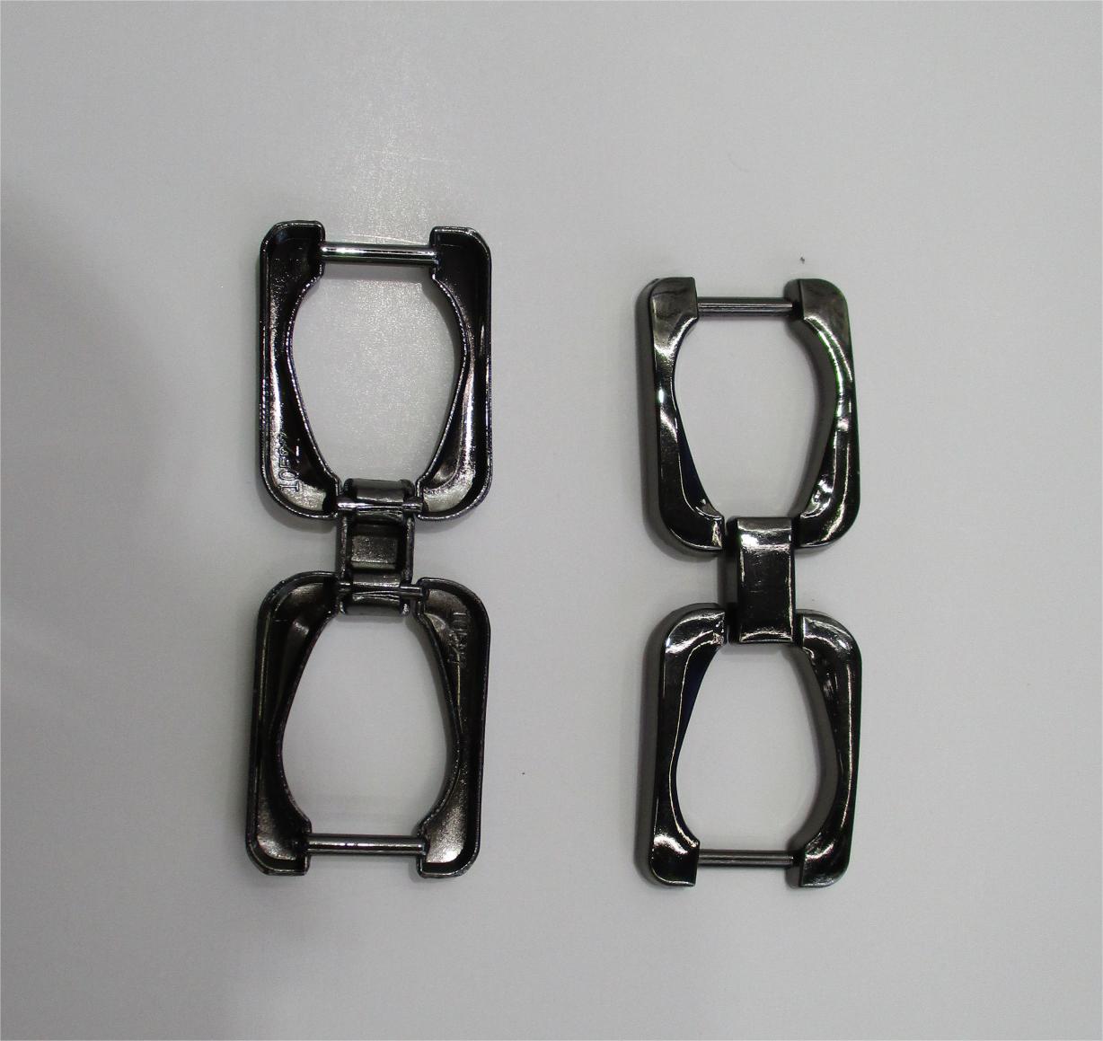 金属鞋扣装饰链条扣乐福鞋皮鞋鞋花五金配饰鞋面装饰鞋扣批发图