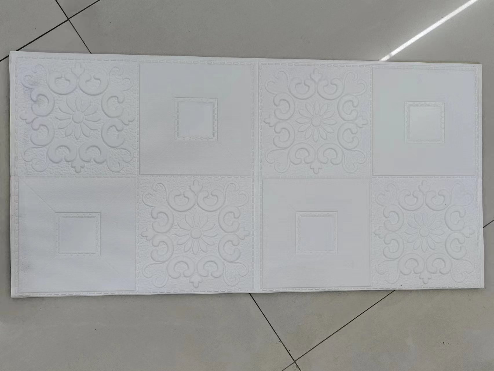 Wall stickers, wallpaper, self-adhesive 3d stereoscopic wall stickers, waterproof, moisture-proof, anti-collision decorative wallpaper, foam stereoscopic wall stickers Application Scenario