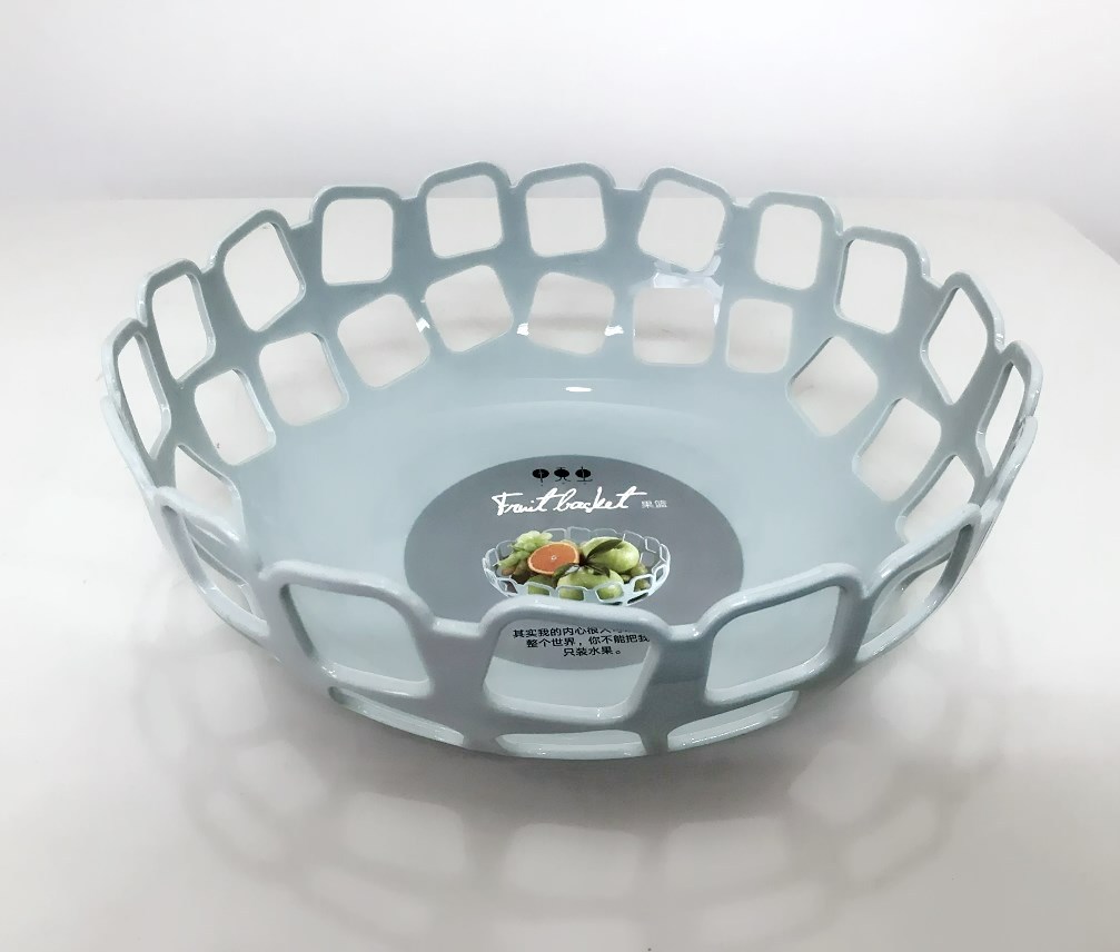 W52-JKC-5570水立方果盘家用沥水篮蔬菜瓜果滴水盆果蔬篮