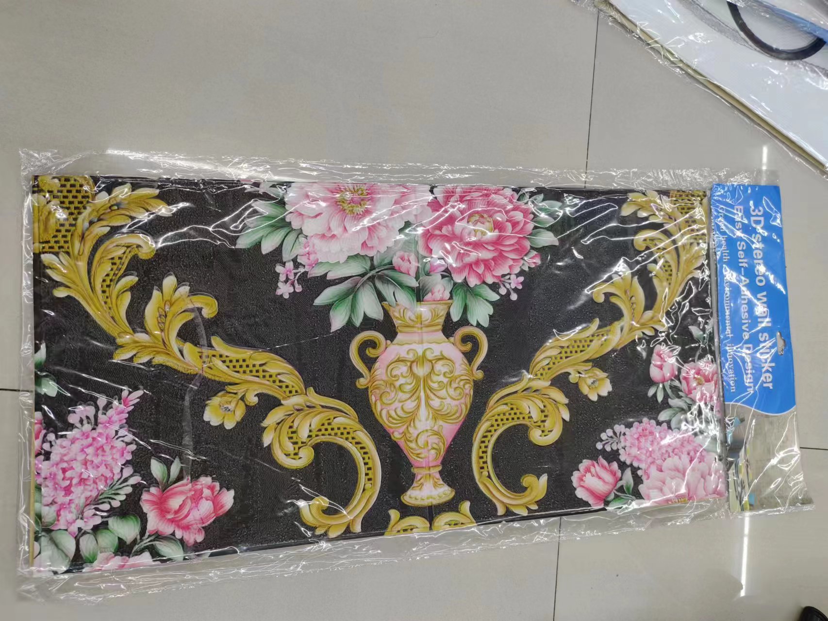 Wall stickers, wallpaper, self-adhesive 3d stereoscopic wall stickers, waterproof, moisture-proof, anti-collision decorative wallpaper, foam stereoscopic wall stickers Application Scenario