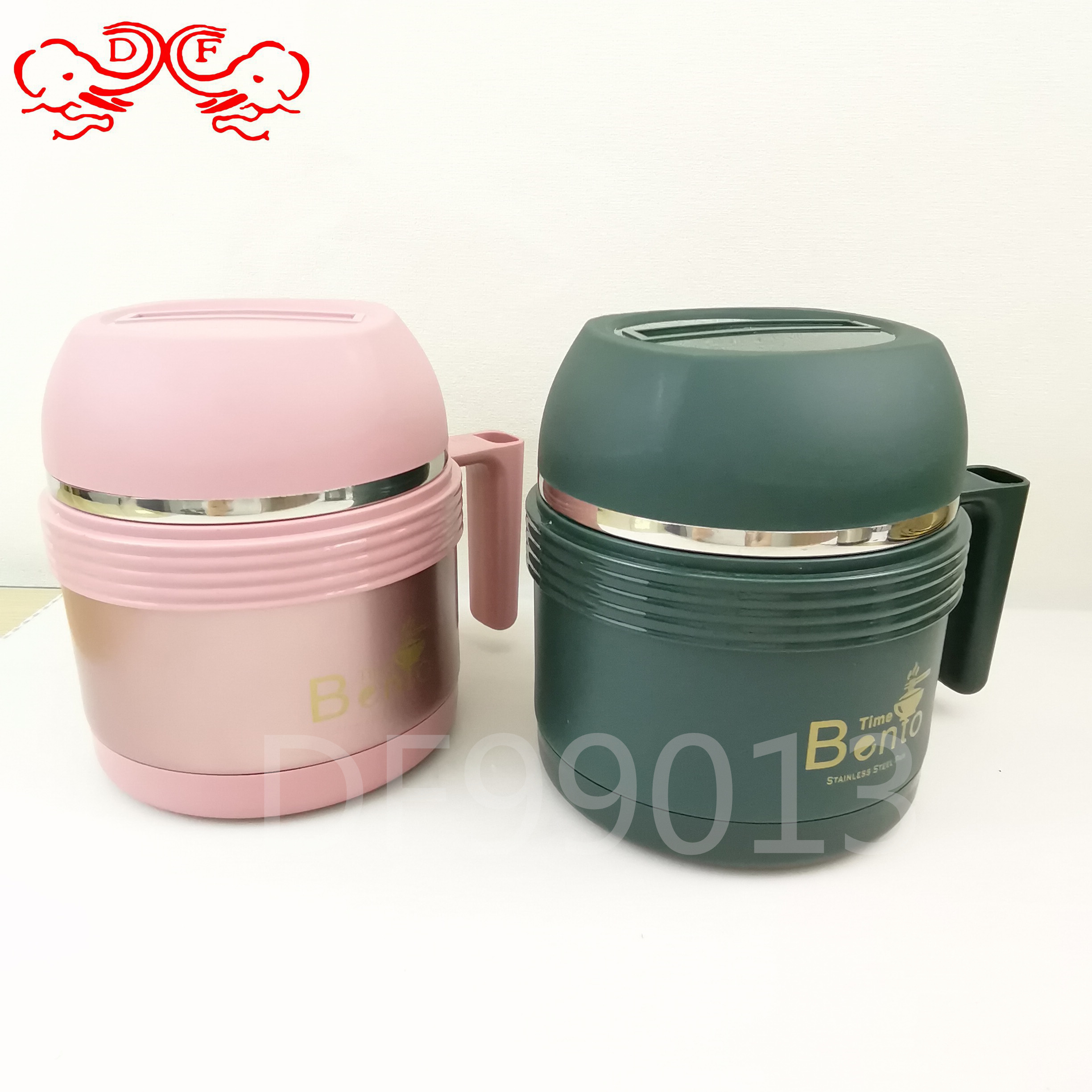 DF99013 Stainless steel insulated lunch box, fast food cup, student lunch box, cafeteria food serving, anti-scalding rice bowl, lunch box, kitchen and hotel supplies, DF trading house