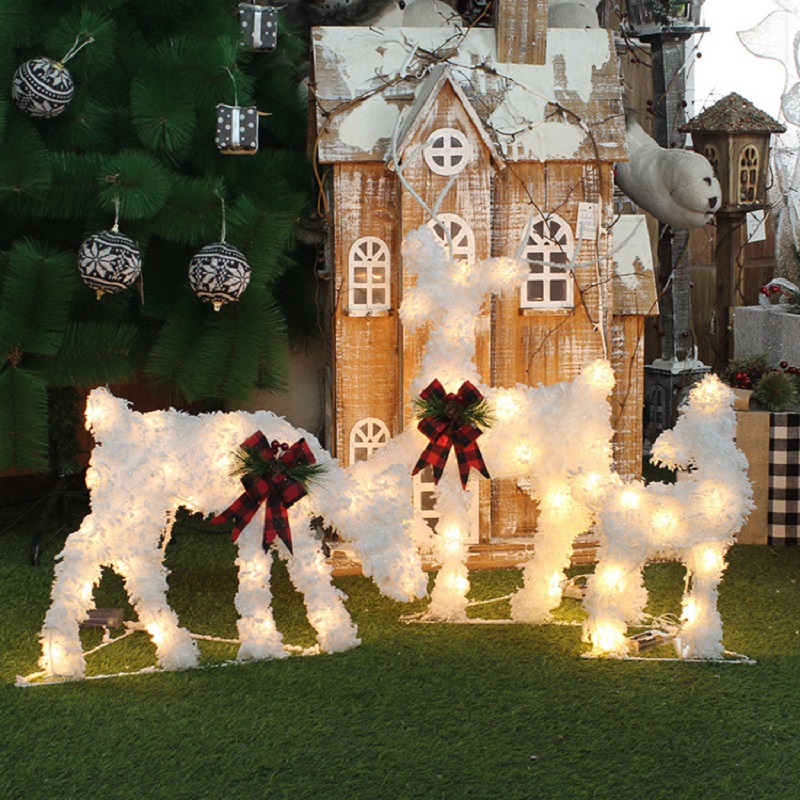 装饰灯/发光植绒鹿/摆件产品图