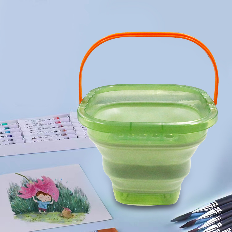 折叠水桶折叠洗笔桶