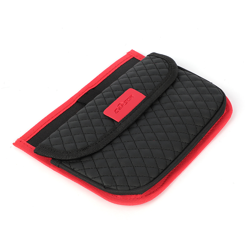 汽车用品 红黑款系列PVC收纳包 椅背收纳袋出风口收纳包扶手箱垫详情5