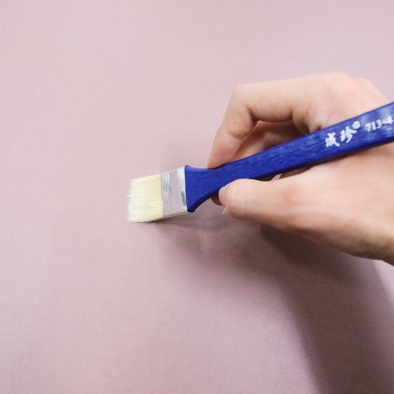Gouache brush, bristle brush, board brush, wall painting brush, oil painting brush, acrylic watercolor brush, row brush, base brush Specification image