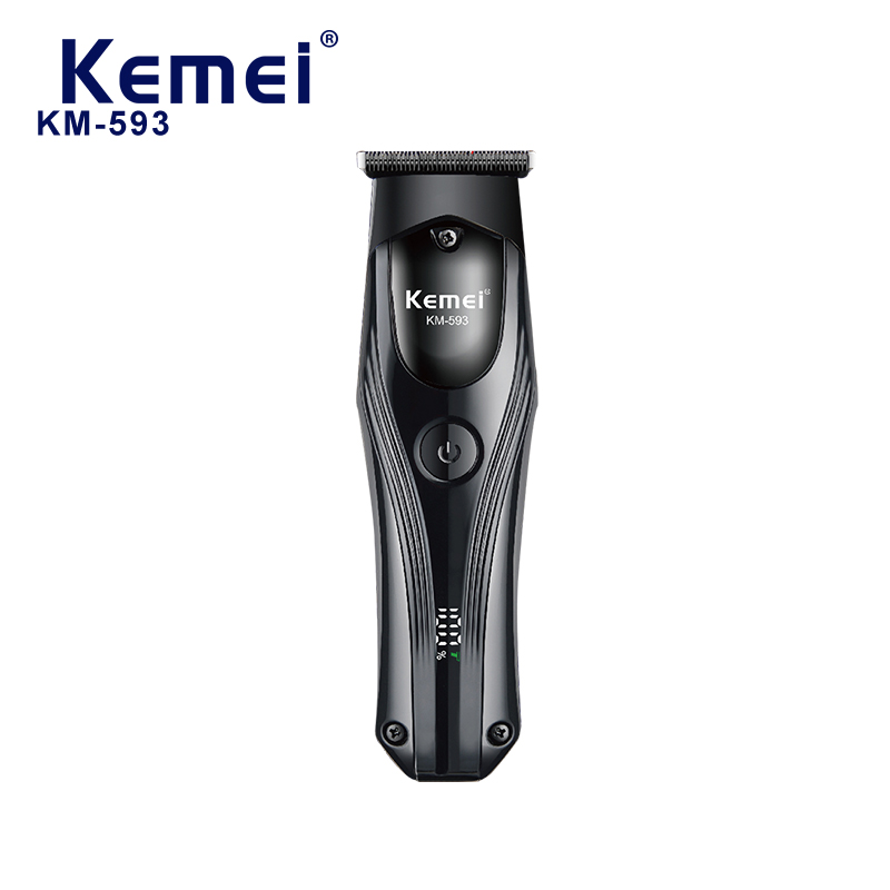 KEMEI /KEMEI new compact portable clipper hair clipper LED digital display USB fast charge fine steel knife head electric fader