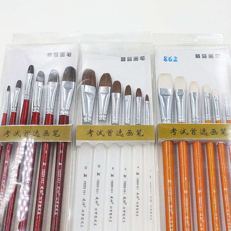 Three art brushes Item Picture
