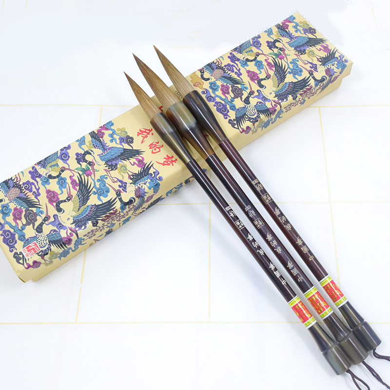 Chinese Dream Ox Horn Brush Application Scenario