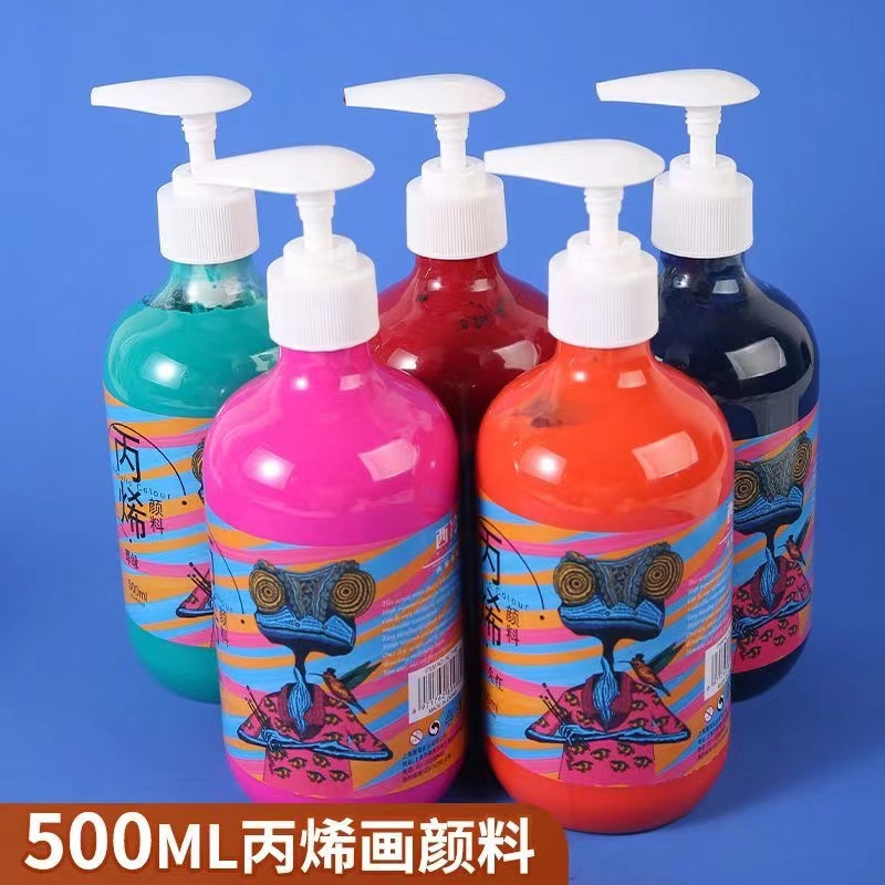 Pintura acrílica xicold embotellada