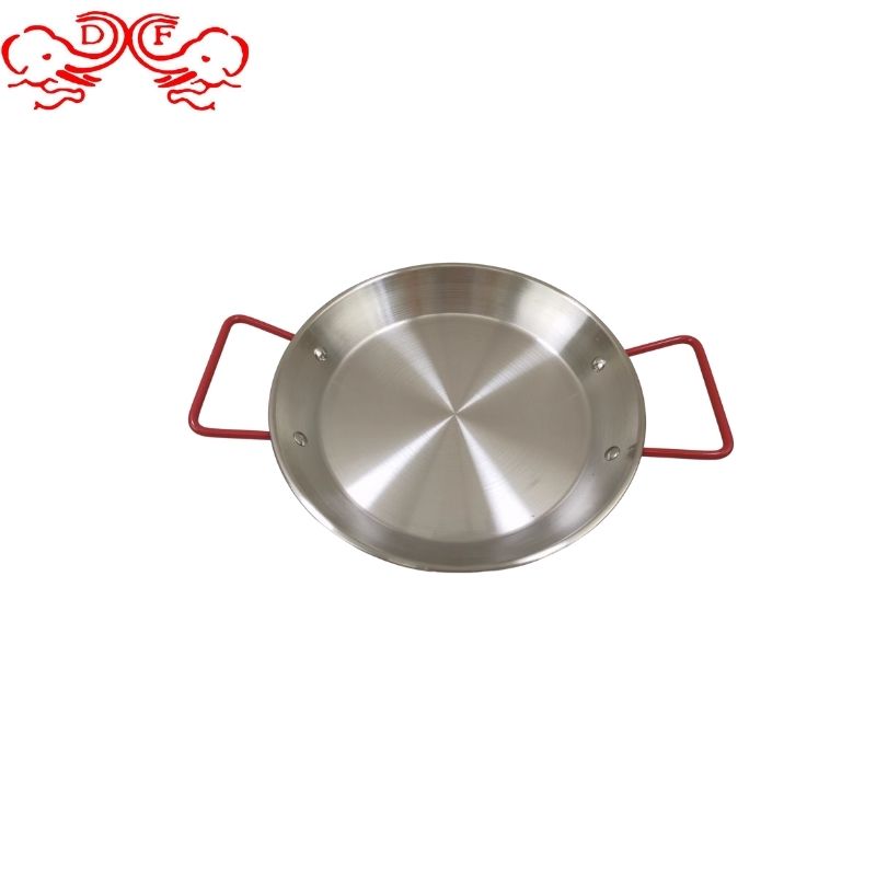 DF99788 Spanish double-eared Seafood Plate, Home restaurant Pasta, Grilled meat, Flat Bottom Snack Plate, Crayfish Dry Pot, Kitchen, Hotel supplies DF trading house Specification image