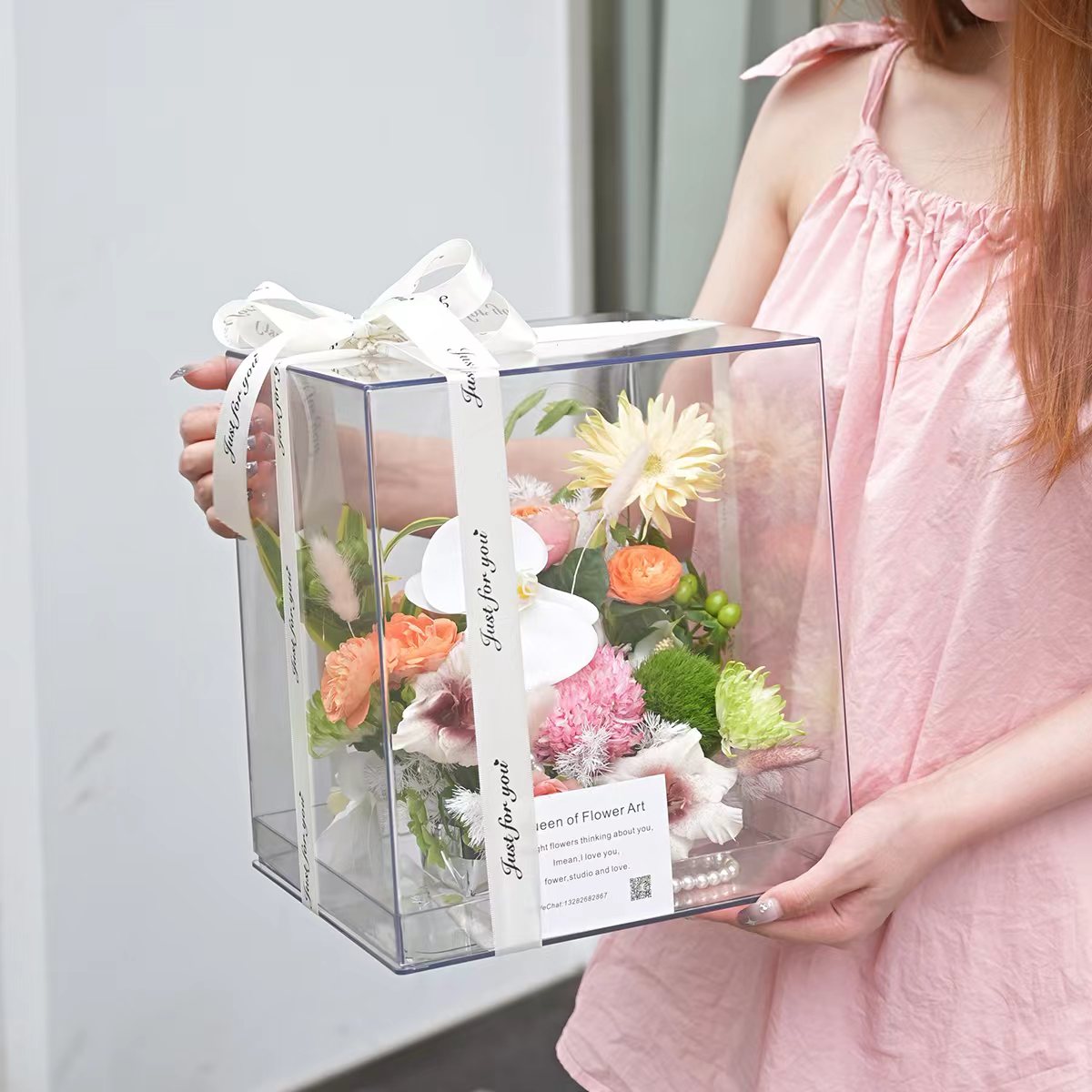 高透明方盒/鲜花礼品包装/亚克力产品图