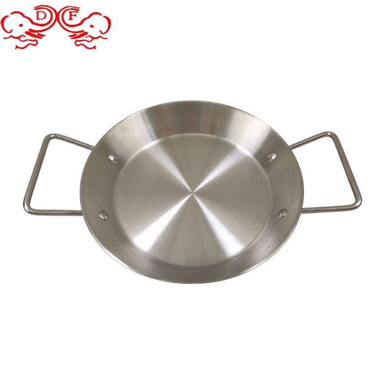 DF99788 Spanish double-eared Seafood Plate, Home restaurant Pasta, Grilled meat, Flat Bottom Snack Plate, Crayfish Dry Pot, Kitchen, Hotel supplies DF trading house