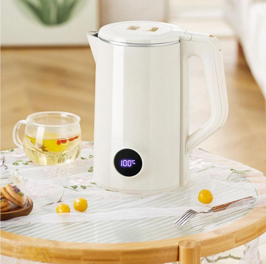 Stainless Steel Kettle With Temperature Display, Electric Kettle For Household And Hotel Use, Large-Capacity Electric Kettle Item Picture