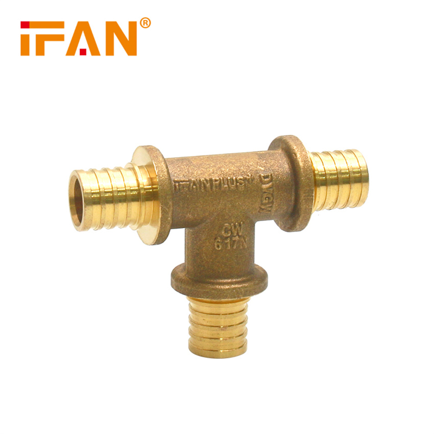 IFAN uniones de tubo de plástico de aluminio 4 puntos accesorios de latón tres vías conexiones deslizantes rectas para tubos de calefacción por suelo radiante uniones deslizantes especiales Specification image