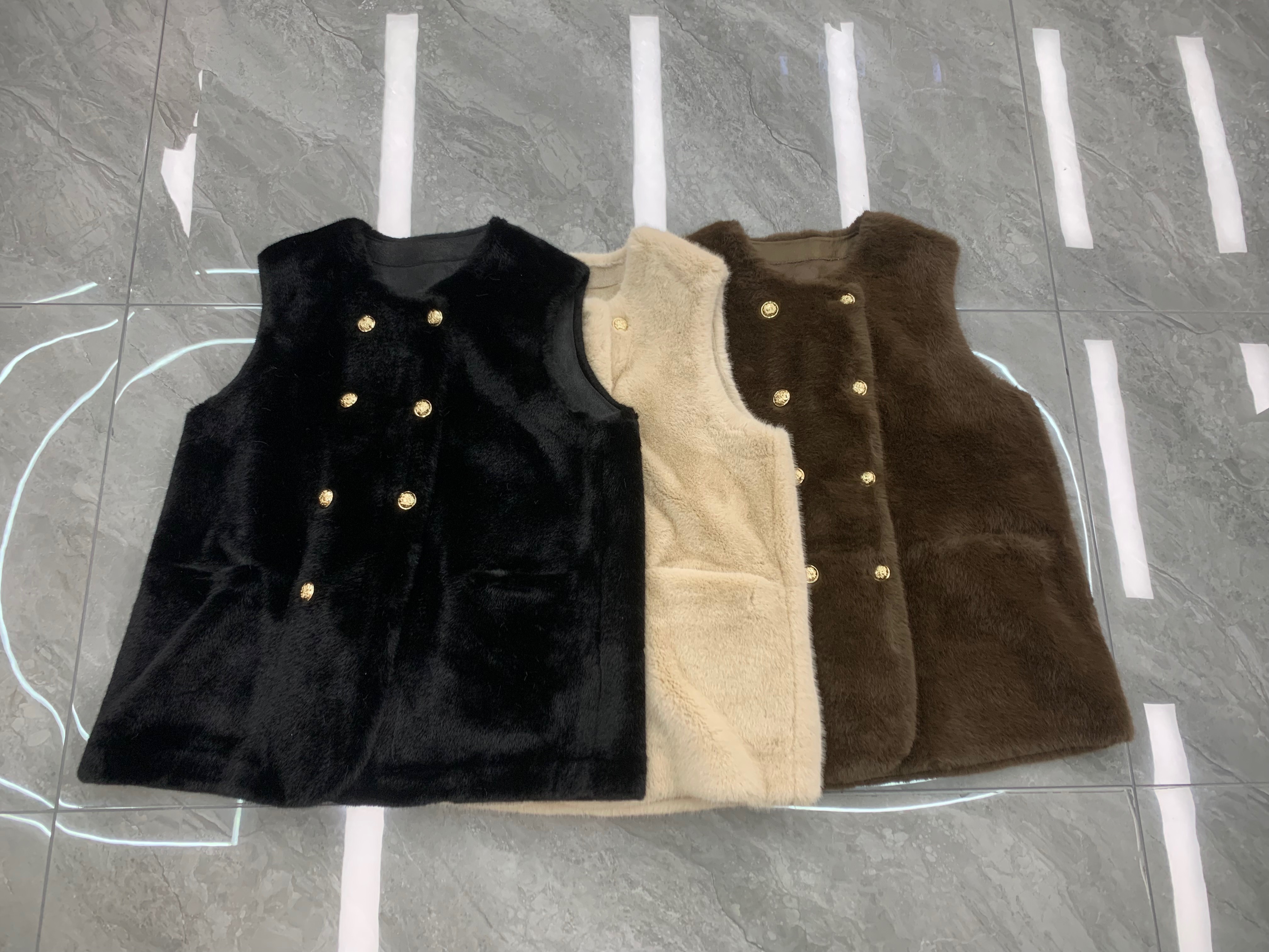 Imitation Mink Velvet Small Fragrance Vest Women Fashion Fur Coat European And American Style New Fur Coat Application Scenario
