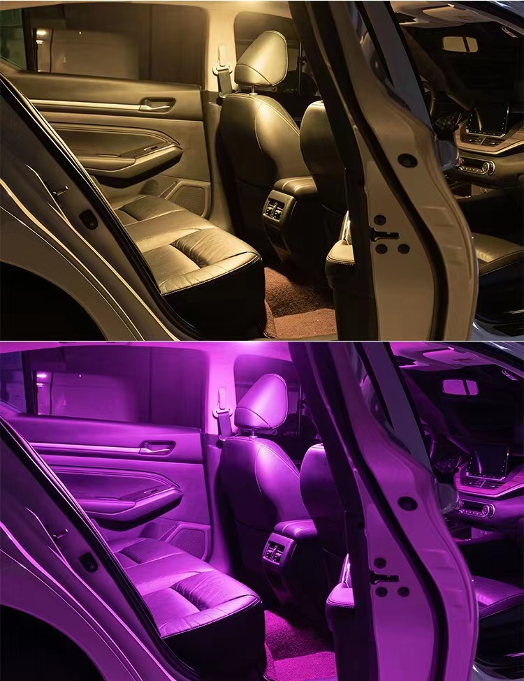 Factory wholesale car reading lights, LED lights, USB charging, strong magnetic roof lights, trunk lighting lights, multi-mode pic 1