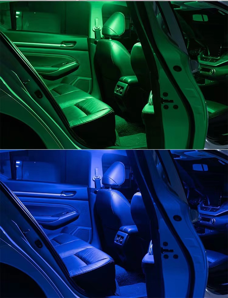 Factory wholesale car reading lights, LED lights, USB charging, strong magnetic roof lights, trunk lighting lights, multi-mode pic 5