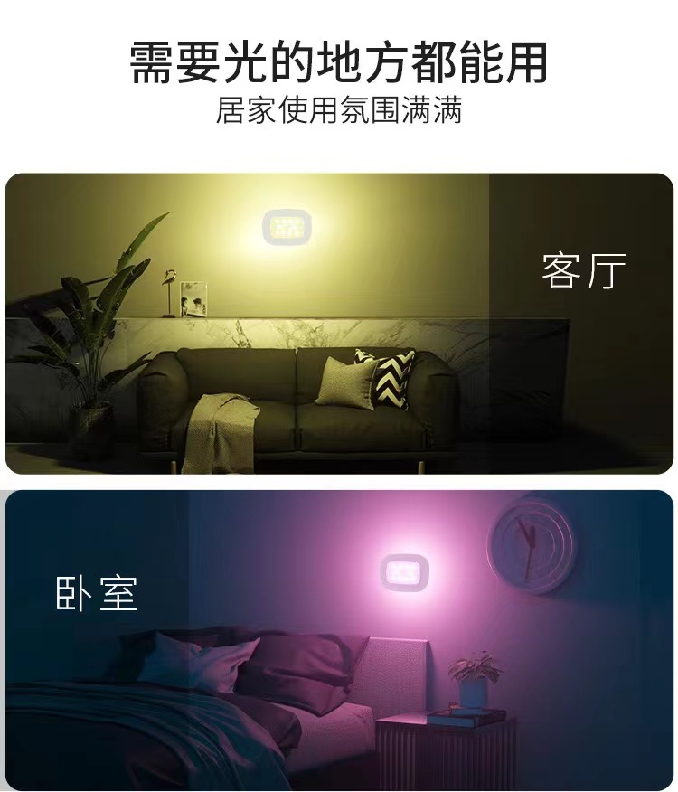 Factory wholesale car reading lights, LED lights, USB charging, strong magnetic roof lights, trunk lighting lights, multi-mode pic 6