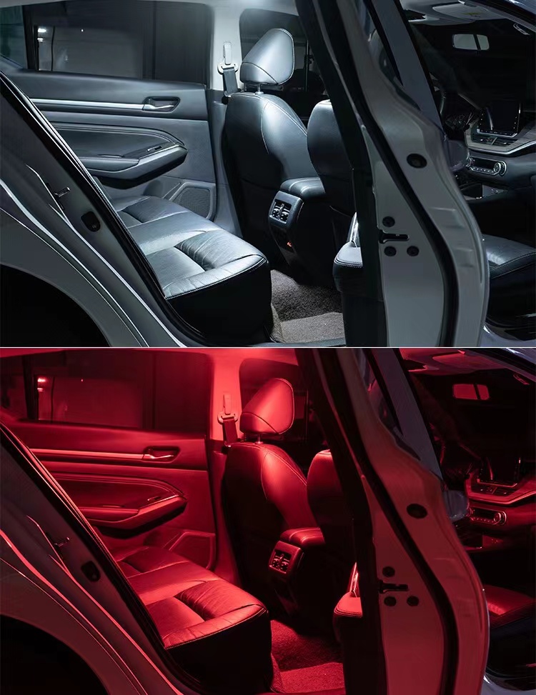 Factory wholesale car reading lights, LED lights, USB charging, strong magnetic roof lights, trunk lighting lights, multi-mode pic 4