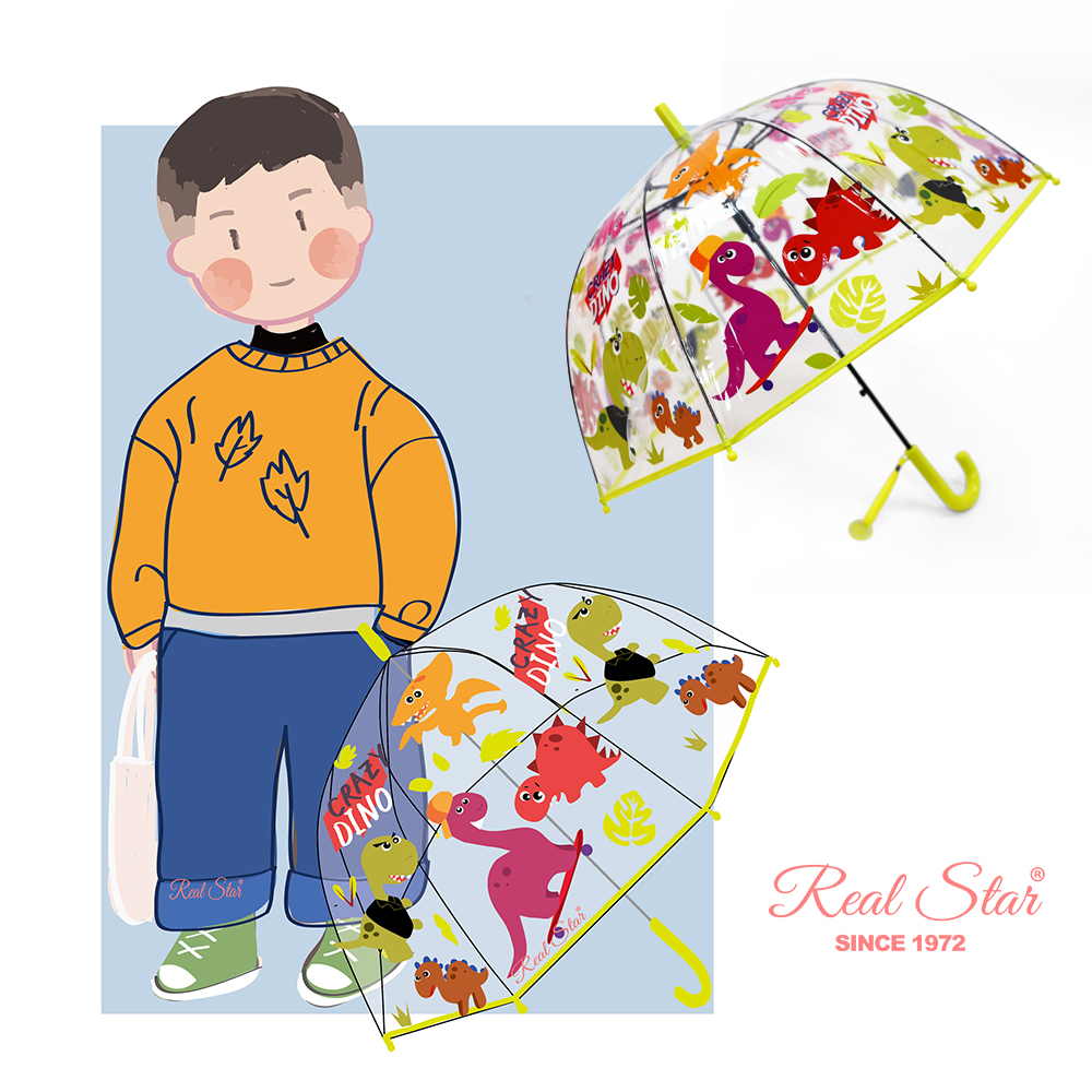 RST042A Cartoon Cat Umbrella Arch Apollo Umbrella Mushroom small umbrella long handle straight umbrella wholesale details Picture
