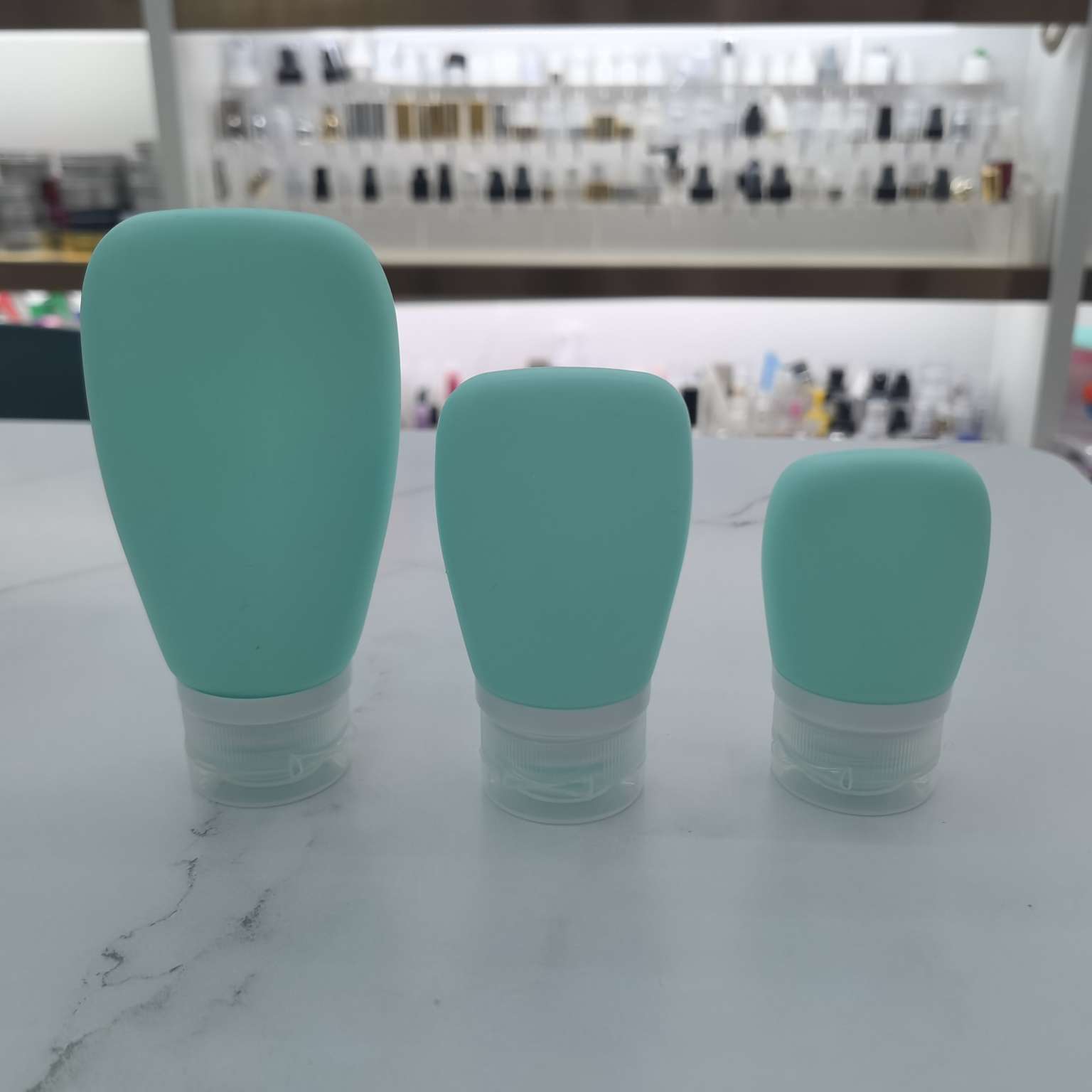 Silicone Travel Bottling Set Specification drawing