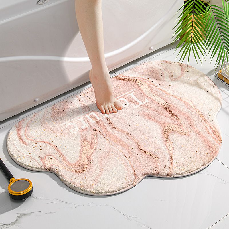Qiansi Household Bathroom Mat Bathroom Absorbent Non-Slip Mat Entry Mat Carpet Bedroom Toilet Door Mat Specification drawing