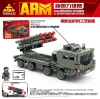 Kaiyu New Guoli Eagle Series building Blocks 84157 airborne combat vehicle ZBD-03/84158 Artillery air defense System //84160 long-range wheeled Rocket Launcher AR3 type Application Scenario