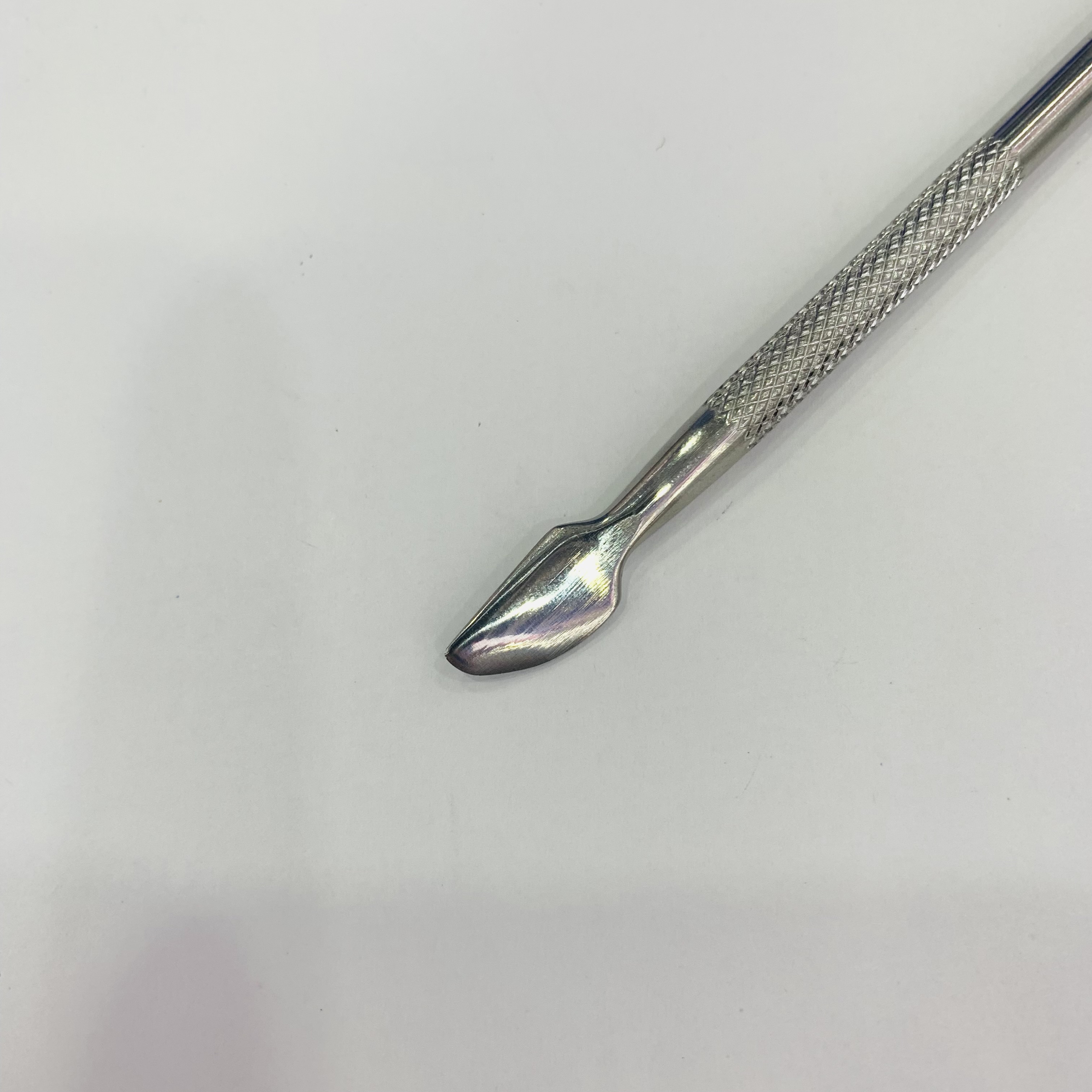 Bt4 Steel Pusher, Stainless Steel Exfoliating Nail Polish Remover, Double-Head Exfoliating Nail Tool Item Picture