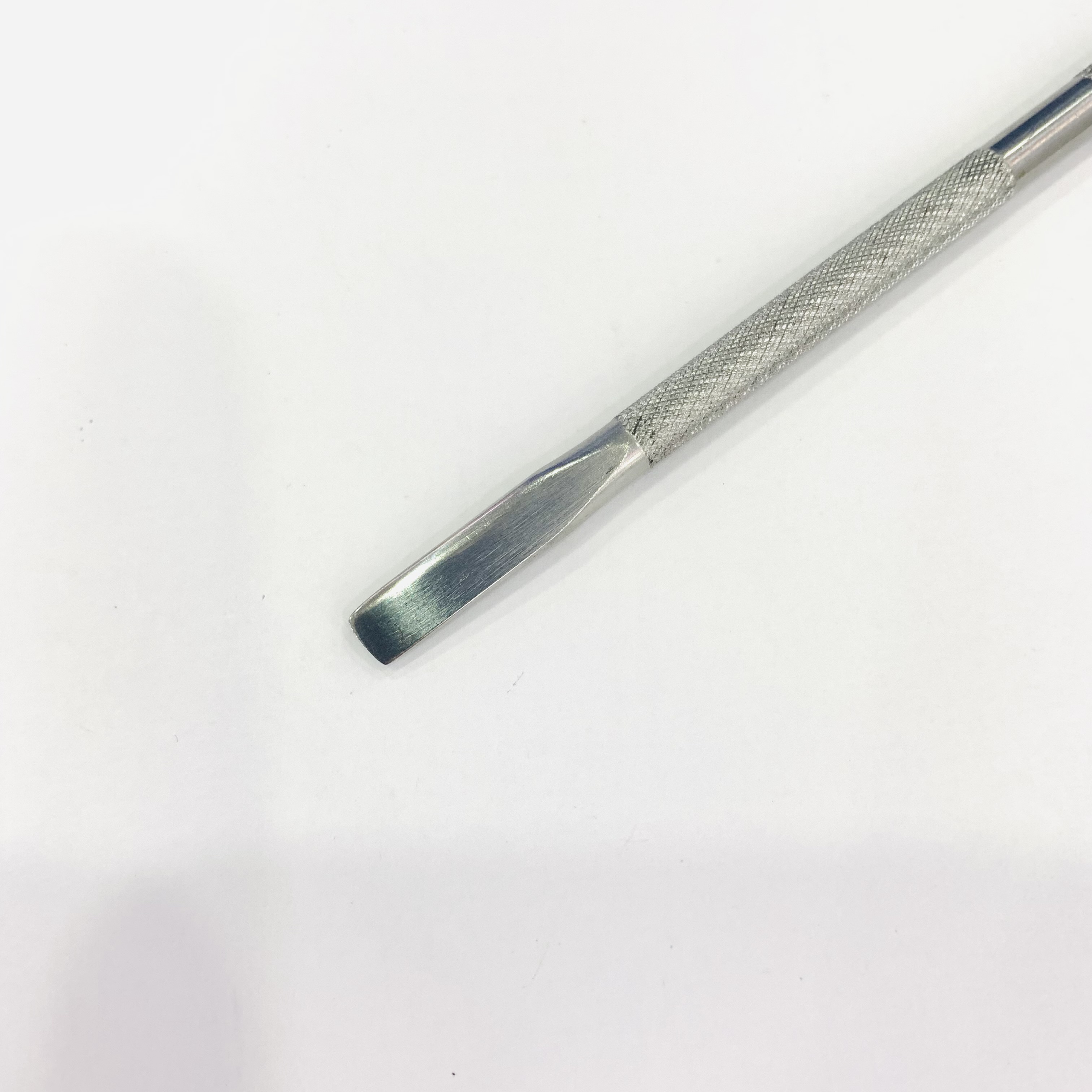 Bt2 Steel Pusher, Stainless Steel, Exfoliating Nail Polish Remover, Double-Head Exfoliating Nail Tool Item Picture