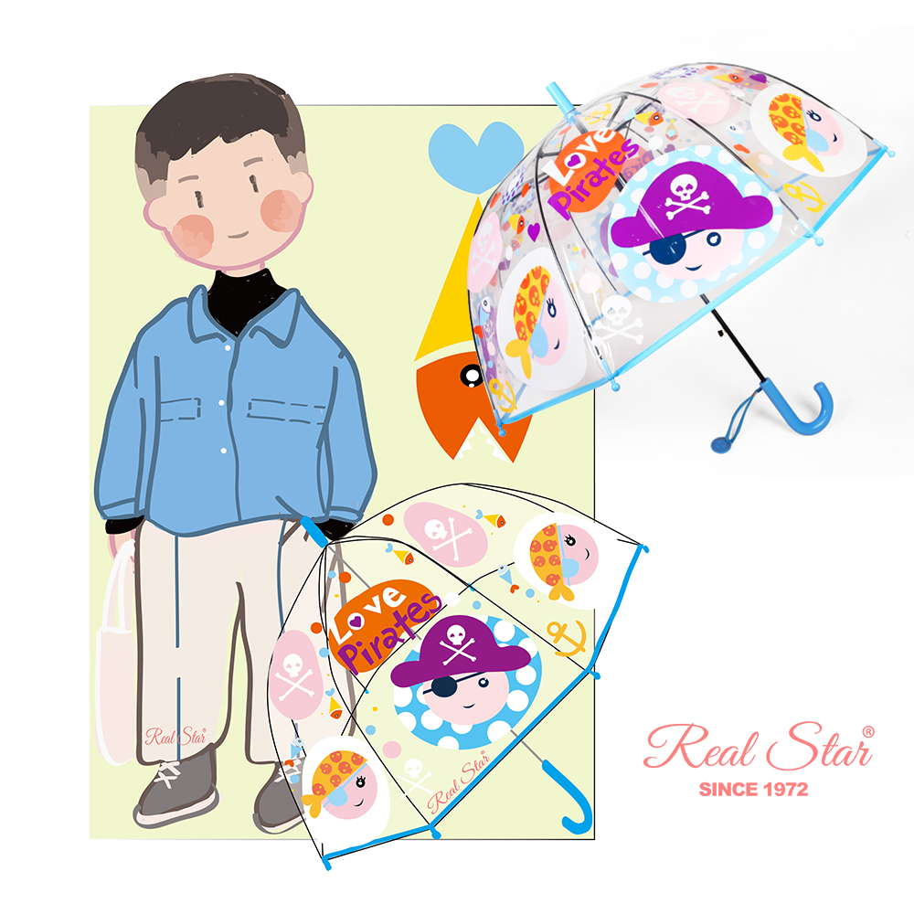 RST042A Cartoon Cat Umbrella Arch Apollo Umbrella Mushroom small umbrella long handle straight umbrella wholesale Application Scenario