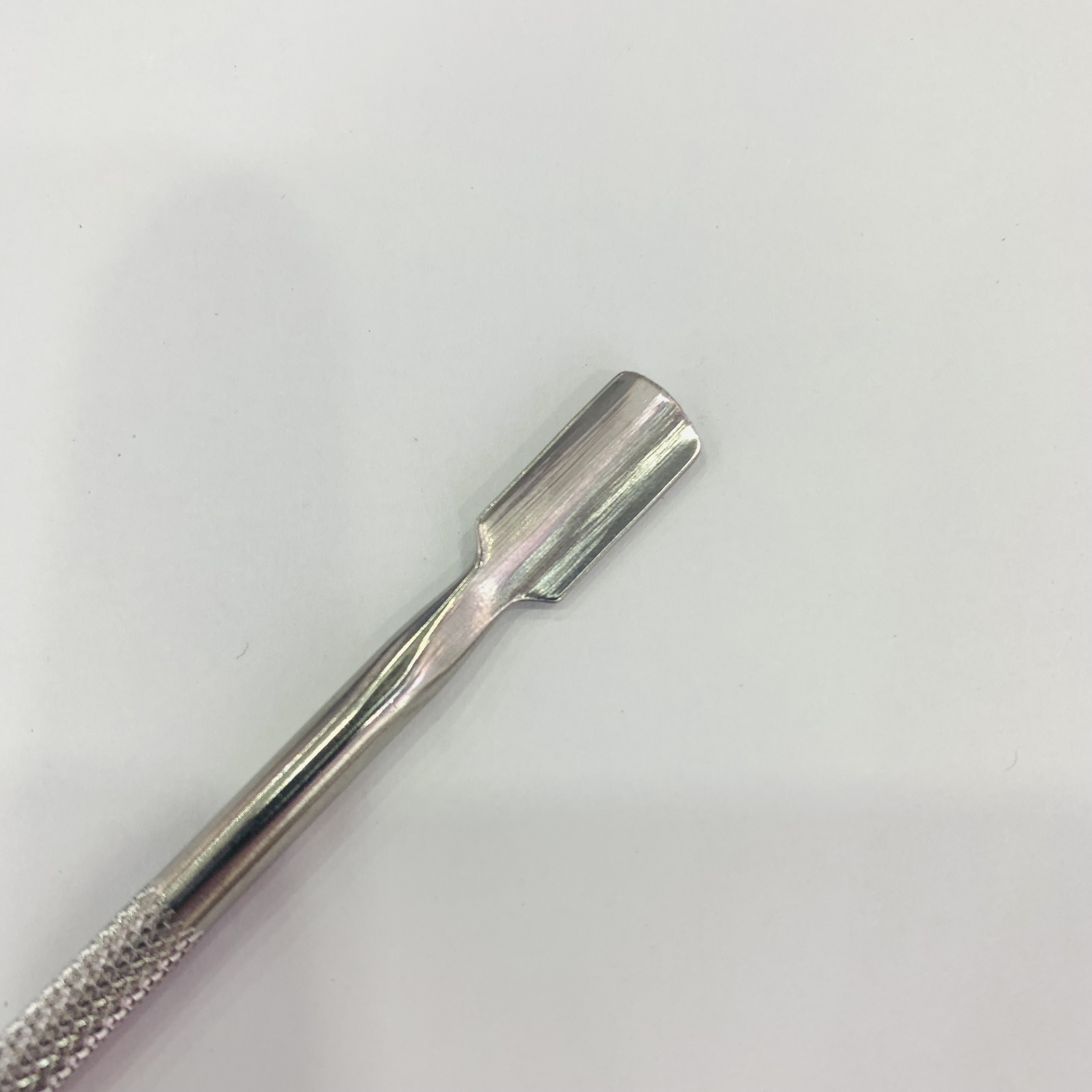 Bt4 Steel Pusher, Stainless Steel Exfoliating Nail Polish Remover, Double-Head Exfoliating Nail Tool Specification drawing