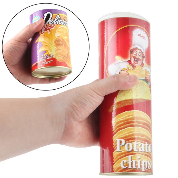 Limited-time flash sale! Super value funny prank toy, scare you with potato chip snakes, making you laugh your head off. You'll regret it if you don't buy it! Specification image