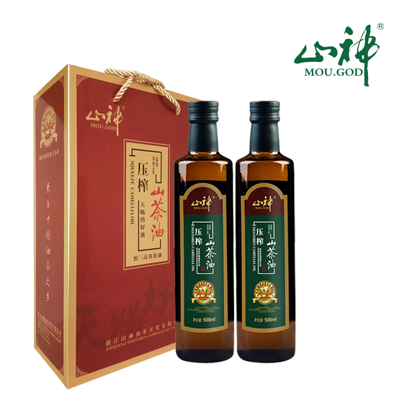 山神压榨500ml*2礼盒装图