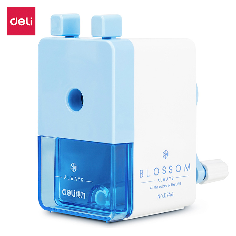 0744 Cute color three color smart pencil sharpener Application Scenario