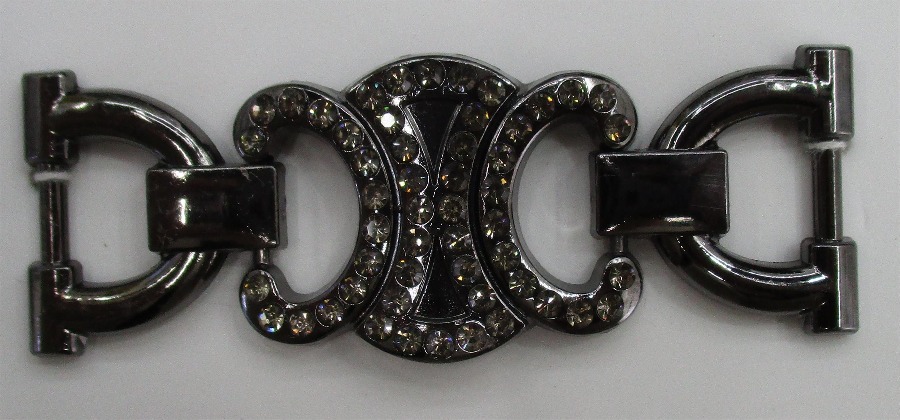 Customize your unique style/super value alloy accessories, custom-made clothing accessories, diamond shoe accessories details Picture