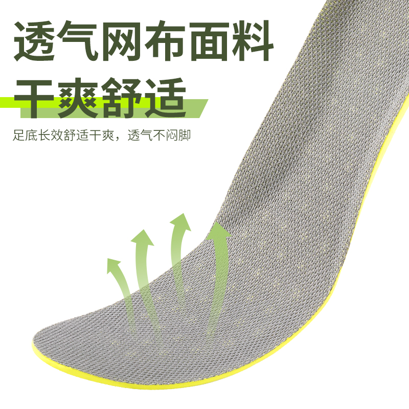 Wholesale 013 insoles: Men's cushion-feeling nuts for pain relief, soft shock absorption for both men and women, thickened sports insoles that can be cut Application Scenario