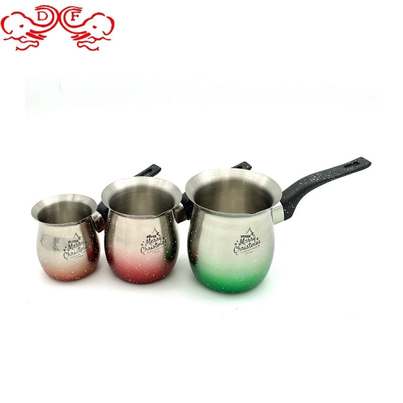 CF99841، إعداد وعاء القهوة من الفولاذ المقاوم للصدأ، إعداد أبريق من القهوه بمطابخ مطبخ أبريق القهوة التركية، DF Tradding House details Picture
