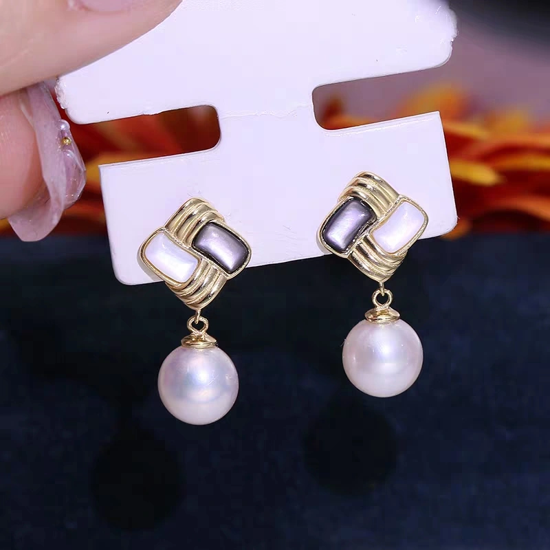 Copper Plated Real Gold Pearl Accessories
