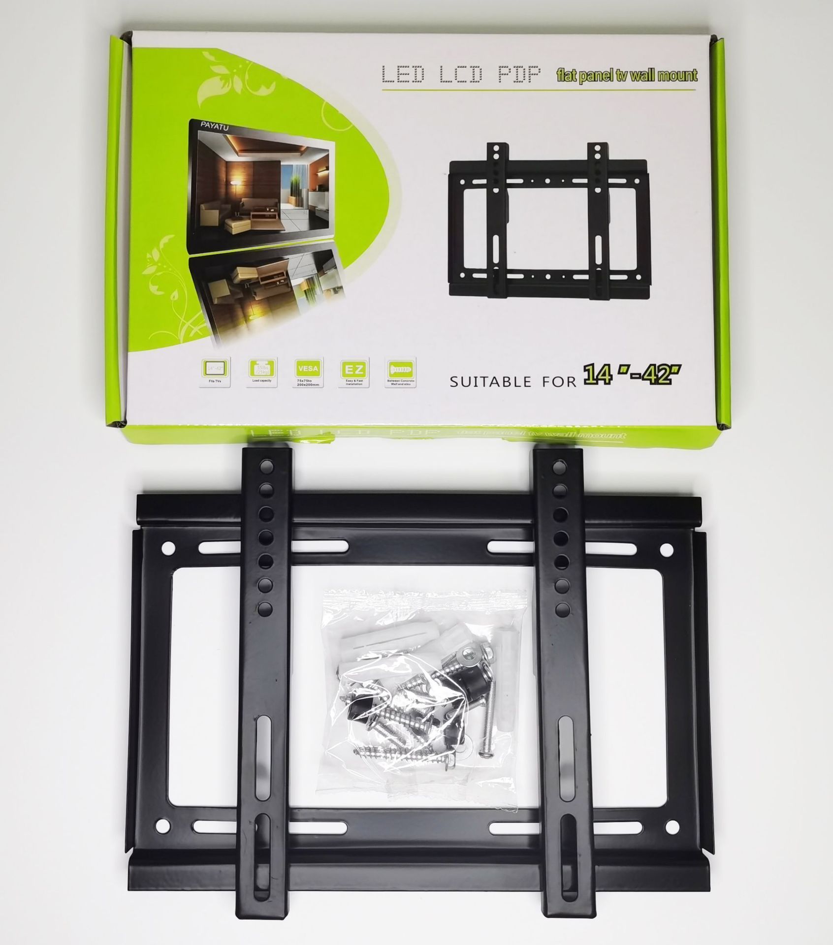 电视挂架壁挂液晶挂架，稳固耐用，小一体！