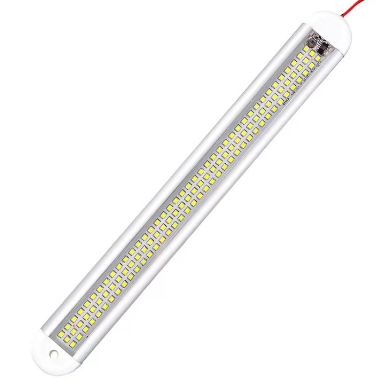 Truck LED light 12V-85V universal lighting lamp, 120-bead ultra-bright model, cross-border version for cargo compartment lighting Item Picture